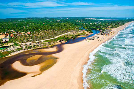 Praia de Imbassaí - Mata de São João