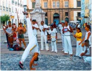 Capoeira no Pelourinho de Salvador