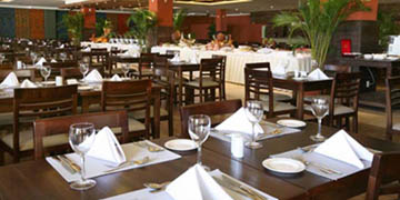 Restaurante do Gran Hotel Stella Maris de Salvador