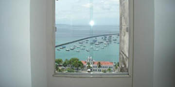 Vista al Mar del Hotel Colonial Chile de Salvador
