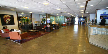 Lobby do Hotel Marazul de Salvador