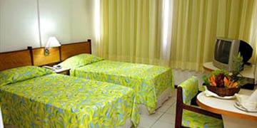 Suite Twin do Hotel Sol Barra de Salvador