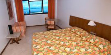 Suite Standard do Hotel Sol Victoria Marina Flat em Salvador