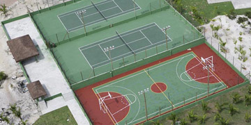 Cancha de deportes del Hotel Iberostar Bahia de Playa do Forte 