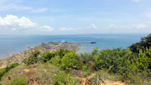 Vista de cima - Ilha dos Frades