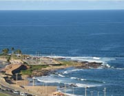 Vista aérea da Praia do Jardim de Alah de Salvador