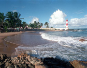 Farol da Praia Itapuã em Salvador